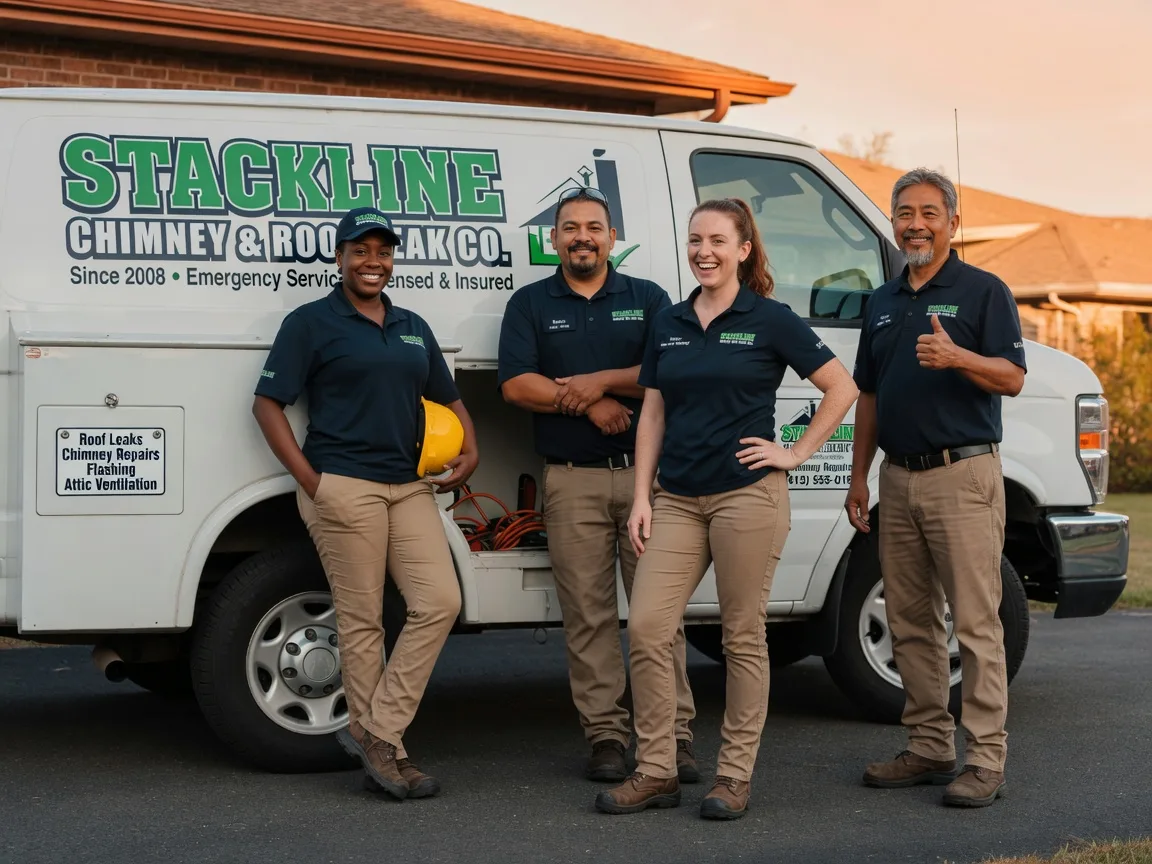 Chimney flashing repair company in Loma, CO